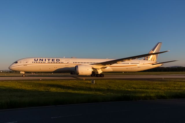 BOEING 787-10 Dreamliner (N12003) - early morning wide angle pic
