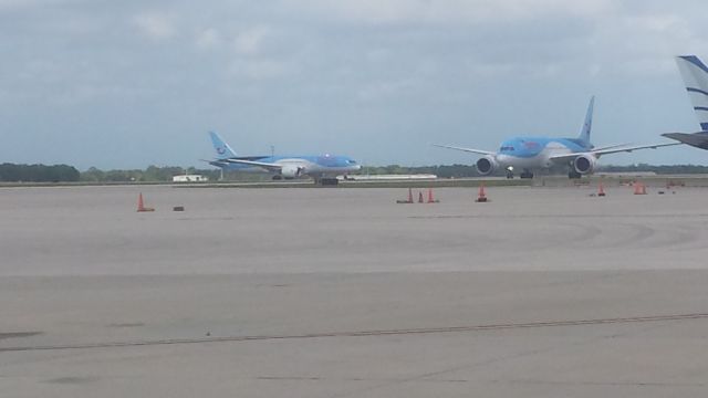 — — - Multiple 787 landings from Thompson, at SFB, Florida, starting the summer season.