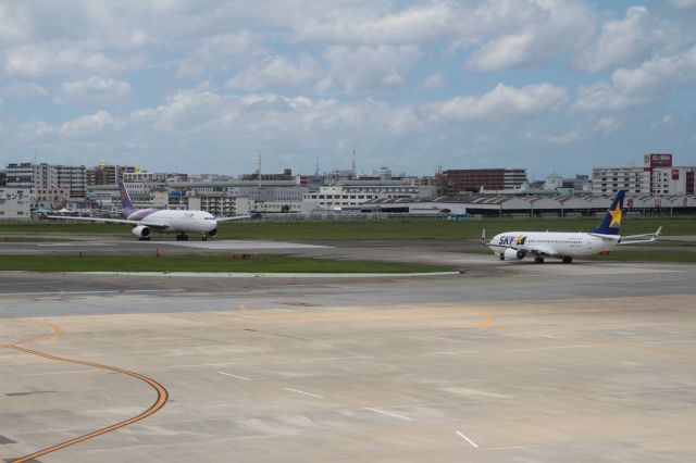 Boeing 737-700 (JA737T) - and TG A333