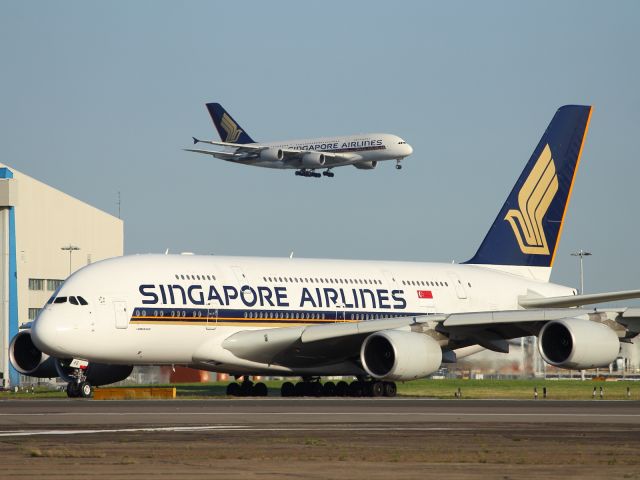 Airbus A380-800 — - Two for the price of one!
