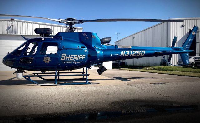 N312SD — - Harris County Sheriff's Office Eurocopter AS-350 AStar supports and assists HCSO and adjacent law enforcement agencies in Texas.