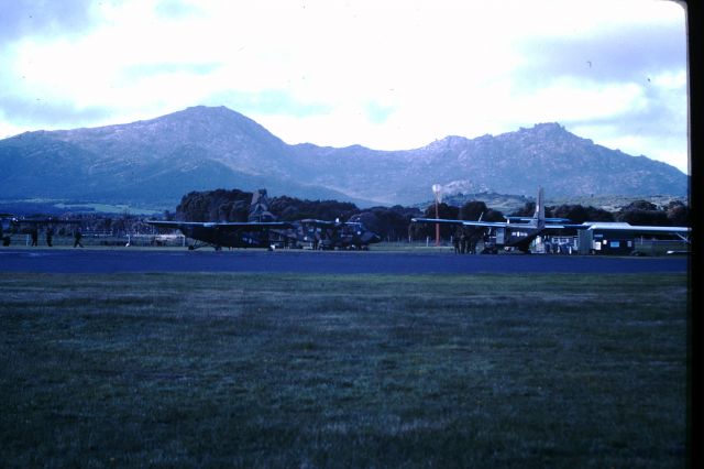 GAF Searchmaster (A18314) - Australian Army porter and nomads at Flinders Island, Circa 1982