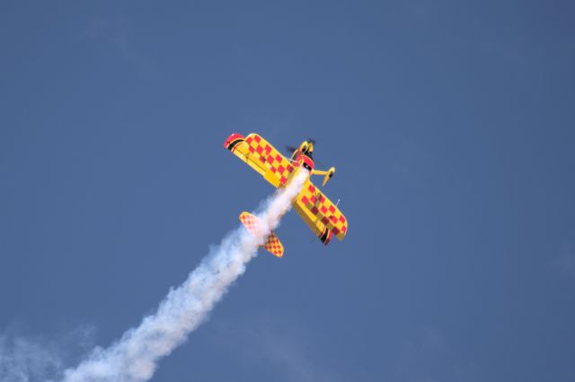 PITTS Special (S-2) (VH-PVB) - a PTS2 Doing a move at the Avalon Airshow. (2023-03-05  11:04)