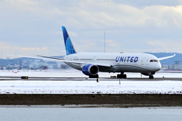 BOEING 787-10 Dreamliner (N12021) - Diversion after a snow storm