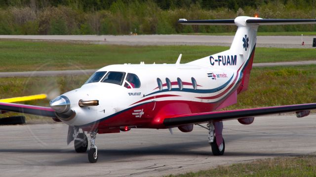 Pilatus PC-12 (C-FUAM) - Uniform-Alpha-Mike Medevac