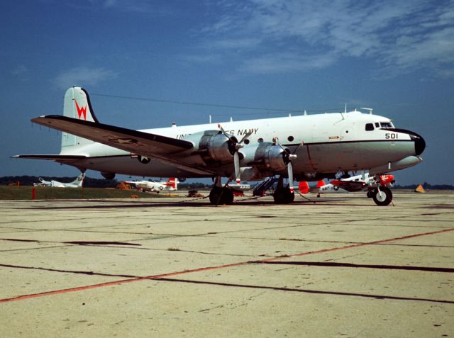 N56501 — - Weapons Systems Test aircraft on ramp at Pax River September 1965.