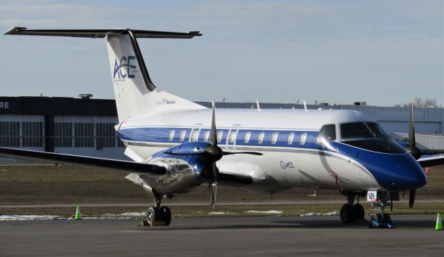 Embraer EMB-120 Brasilia (N126CZ) - E120 on the ramp at BUF! It's pretty cool how these old things are still flying.