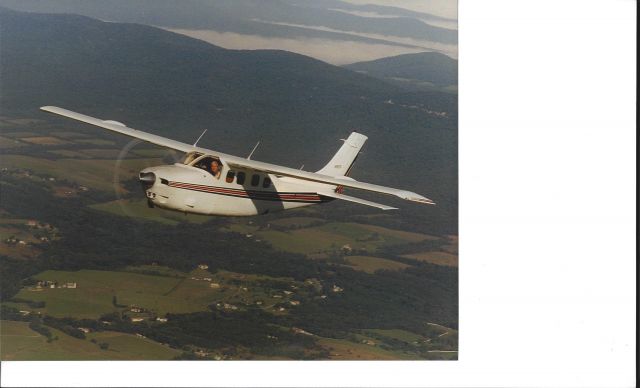 Cessna P210 Pressurized Centurion (N92CK) - Taken over Carlisle PA.  Cessna P-210N  N92CK