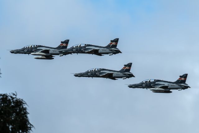 Boeing Goshawk (A2715) - BAe Hawk. MK 127 LIF RAAF serial number A27-01,- 02, -14, and A27-15. 79 sqn tail YPEA 07 July 2023