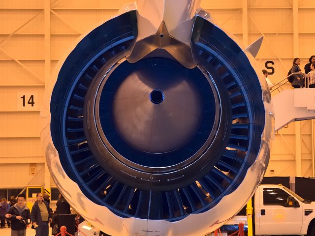 Boeing 787-8 (C-GHPV) - B787-8 engine - rear