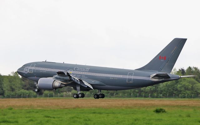 Airbus A310 — - "cfc3316" royal canadian air force cc-150 polaris 304/mrtt 15005 landing at shannon for painting by iac 18/5/18.