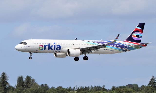 Airbus A321neo (4X-AGN) - arkia a321-251nx neo 4x-agn landing at shannon from tel aviv 26/5/20.