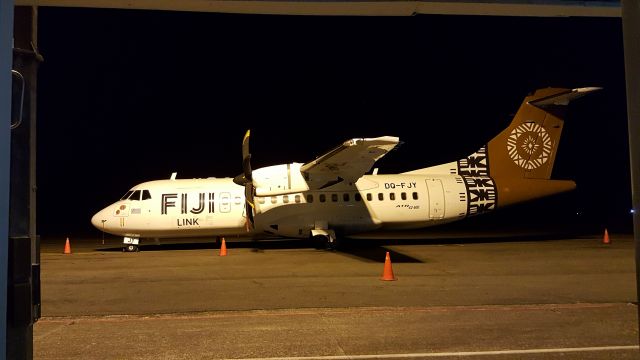 ALENIA Surveyor (ATR-42-500) (DQ-FJY) - I have no idea why this appears upside down Thats not the way I uploaded it