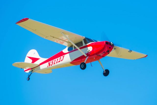 — — - Cessna 170B N5112J departing KPTW (Heritage Field)