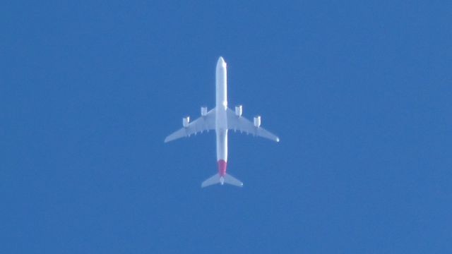 Airbus A340-600 (EC-IZY) - EC-IZY| IB6856 | SCL>LHR | A-346br /VERTICAL DE CASCAVEL - 23.04.2017 - 15:09br /FL350 - 470KT