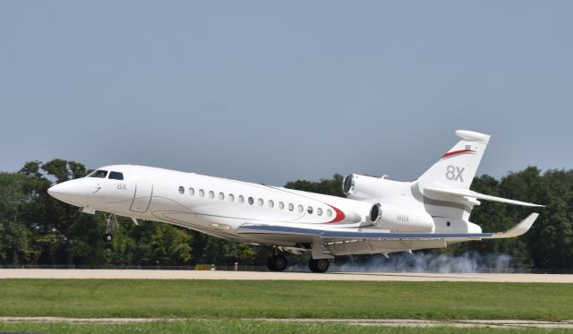 Dassault Falcon 8X (N8X) - Airventure 2017