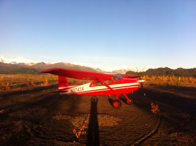 Cessna Skywagon 180 (N2743X) - Beluga lake