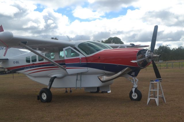 Cessna Caravan (P2-MAL) - New addition to MAF fleet for Papua New Guinea. Undergoing prop balance at Mareeba prior to departing for PNG 11th July 2019