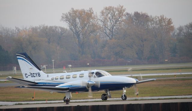 Cessna Conquest 2 (C-GCYB) - First photo of this registered aircraft! Taken at Billy Bishop airport, Toronto