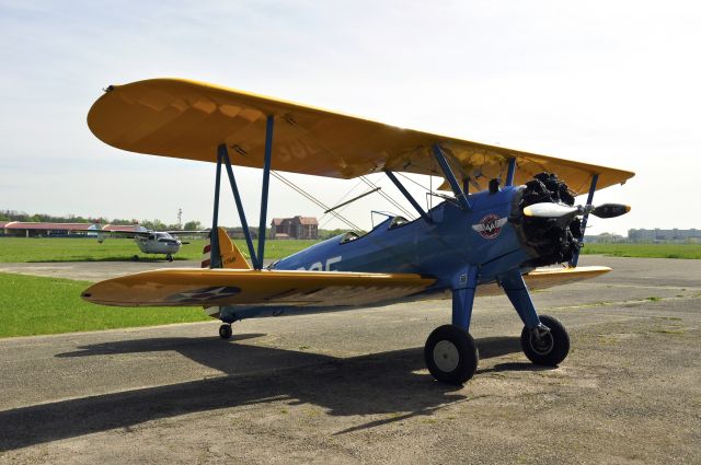 N75MR — - Boeing B75N1 Stearman N75MR (1943) in Strasbourg-Neuhof