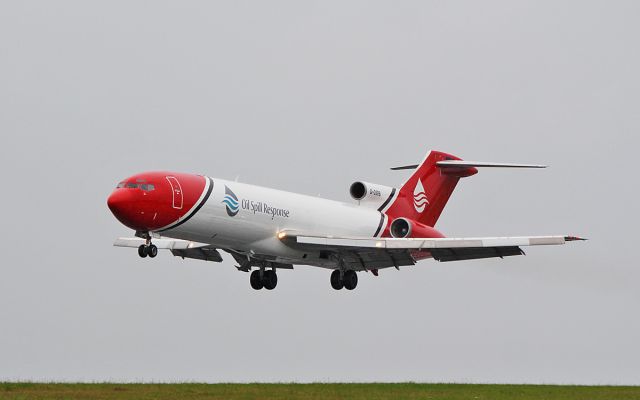 BOEING 727-200 (G-OSRB) - 2excel aviation oil spill response b727-2s2f(a)(re) g-osrb landing at shannon 20/9/18.