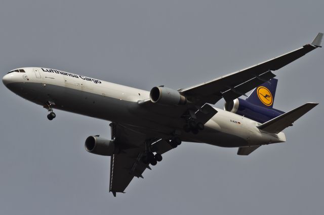 Boeing MD-11 (D-ALCD) - grey sky