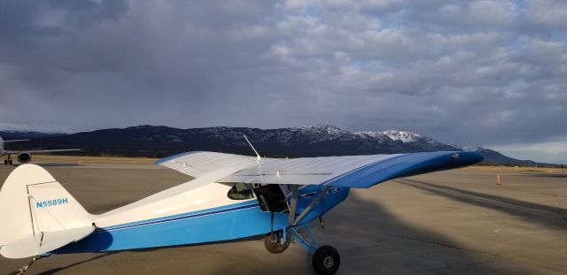 Piper PA-20 Pacer (N5589H) - Yukon Sunset