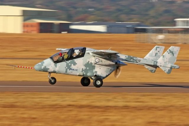 ZU-XDM — - AHRLAC XDM on its maiden flight.<br>AHRLAC is designed and built by the Paramount Group in South Africa 