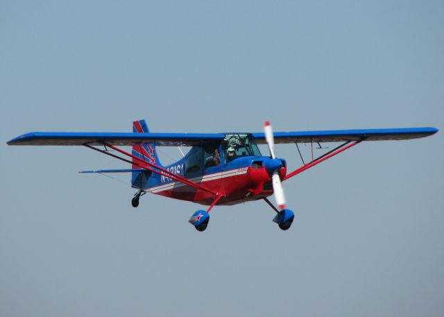 CHAMPION Decathlon (N431SA) - Doing a touch and go on runway 14 at Downtown Shreveport.