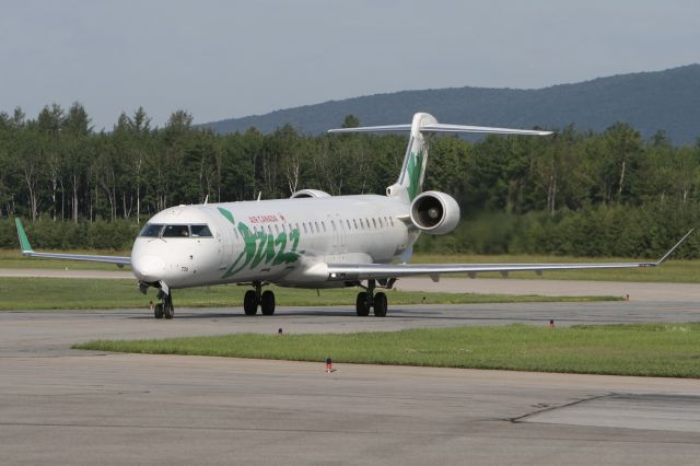 Canadair Regional Jet CRJ-700 (C-FKJZ) - July 11, 2010 - arrived Quebec City