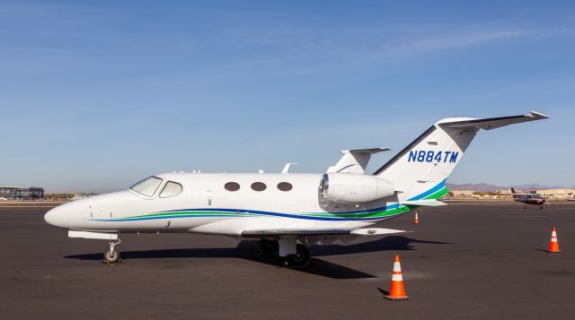 Cessna Citation Mustang (N884TM) - Spotted at KFFZ on January 14, 2021