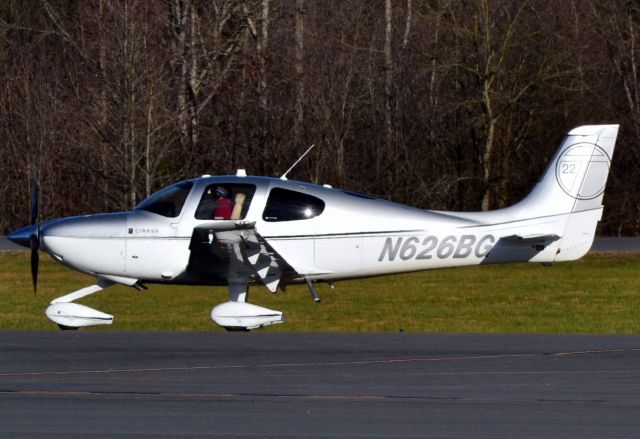 Cirrus SR-22 (N626BG) - AIRSPACE RESOURCES LLC at KJQF - 1/11/16