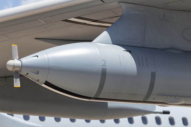 Airbus A330-200 — - Part of the starboard drogue refuelling system on the RAAF, KC30A MRTT.
