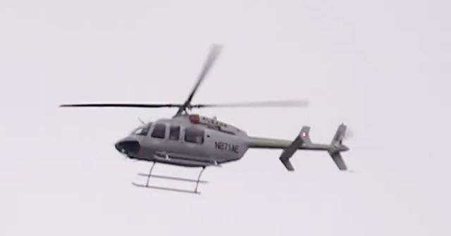 Bell 407 (N871AE) - N871AE medical Bell 407 photographed flying overhead of the Wilkes-Barre Scranton International Airport apparently on its way to a medical call.