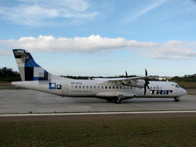 ATR ATR-72 (PP-PTU) - TRIP Linhas Aéreas - ATR 72-212A (cn 891) Criciúma - Forquilhinha (CCM / SBCM), Brazil