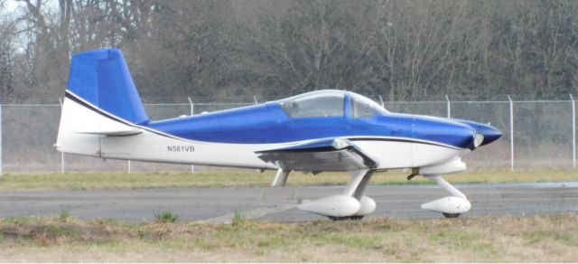 Vans RV-9 (N561VB) - N561VB at CVO on 22d December 2020.