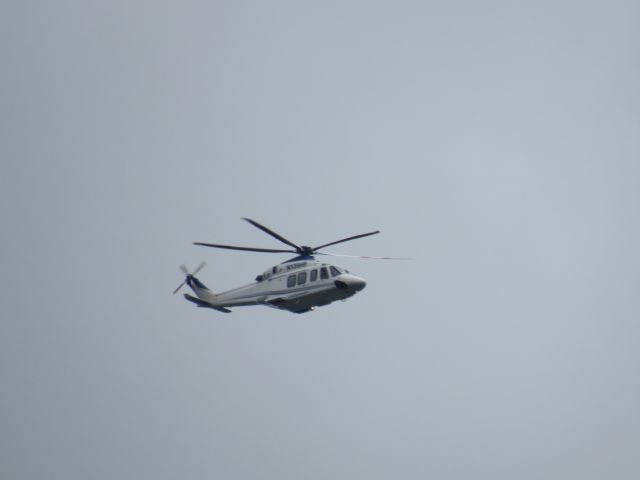 BELL-AGUSTA AB-139 (N139HF) - Inbound to Boston Logan