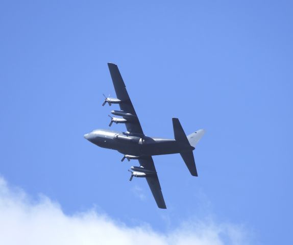 Lockheed C-130 Hercules (ANZ7004) - NZ7004, C130H(NZ), practising for the airshow season on 20 January 2023.