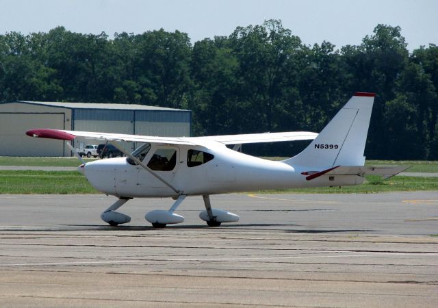 Experimental 100kts-200kts (N5399) - At Shreveports Downtown Airport.