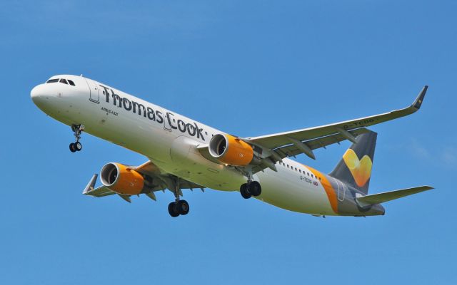 Airbus A321 (G-TCDG) - thomas cook a321 g-tcdg training at shannon 9/6/15