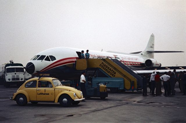 SUD-EST SE-210 Caravelle (JY-ACS) - 1968 at Düsseldorf (EDDL)