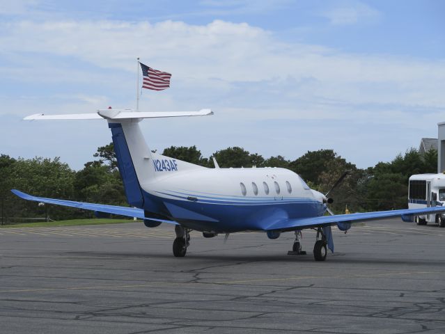 Pilatus PC-12 (N243AF) - 21 AUGUST 2015