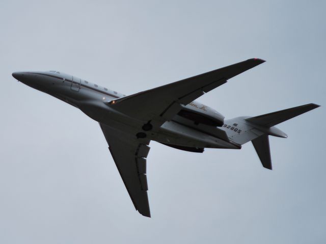 Cessna Citation X (N928QS) - Departing runway 36C - 10/30/12