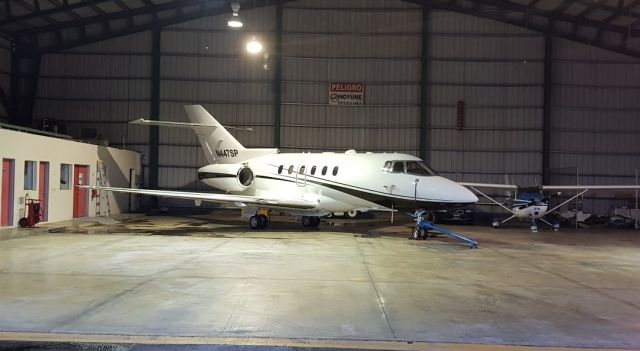 N447SP — - Foto en Hangar