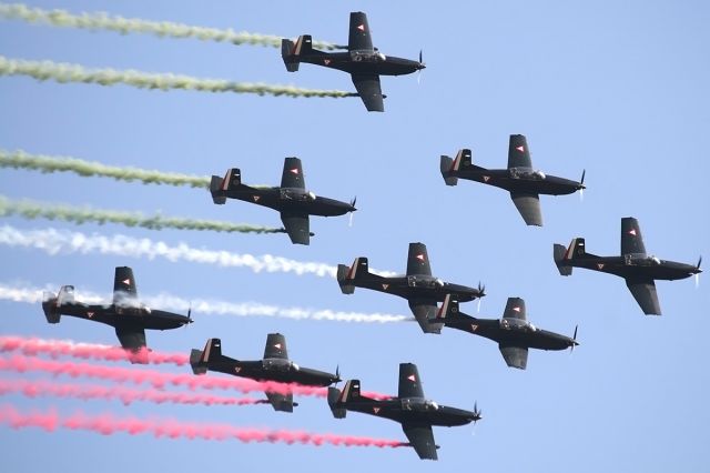 Pilatus PC-7 Astra — - Mexico Air Force. La Gran Fuerza 2011