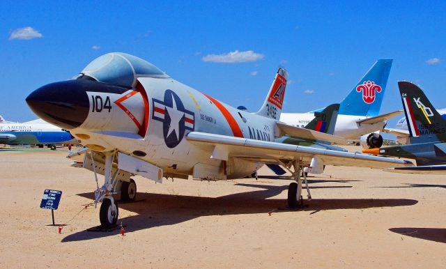 — — - McDonnell F3H2 Demon Pima Air Museum Tucson Arizona