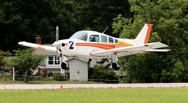 Beechcraft Sierra (N18887) - Team "Coyotes" arriving in a 1977 model Beech C24R Sierra 200 (serial number MC-519) during the 2023 Women's Air Race Classic at St. Clair County Airport, Pell City, AL - June 22, 2023.