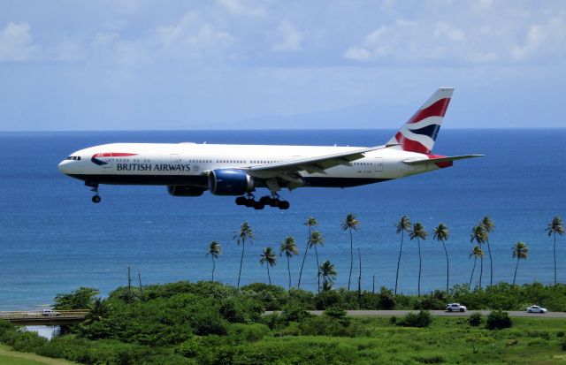 Boeing 777-200 (G-VIIY)