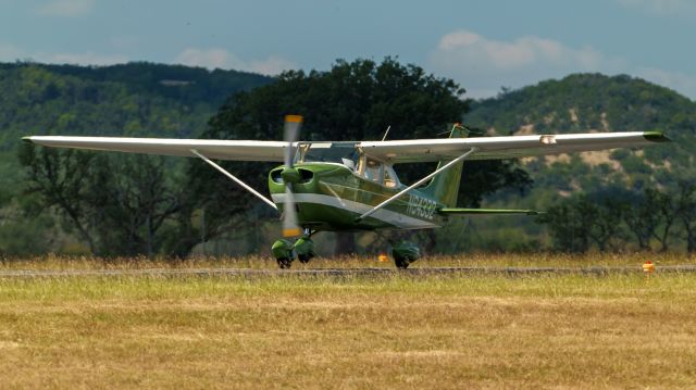 Cessna Skyhawk (N84332) - Skyhawk owners grandson first solo landing today
