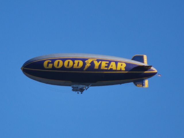 Unknown/Generic Airship (N3A) - GOODYEAR TIRE & RUBBER CO at the Charlotte Motor Speedway for the Coca-Cola 600 at KJQF - 5/27/12